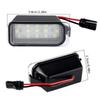 1/2Pcs License Plate Light for Ford KUGA S MAX MONDEO MK4 MK5 MK2 FIESTA 2008-2019 FOCUS ABS Plastic 12V LED Number Signal Light