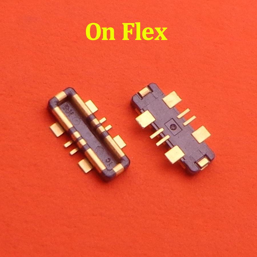 2PCS FPC Connector Battery On Motherboard Clip Holder For LG Stylo 4 Q710MS Q710CS LM-Q710AL/Stylo 5 Q720 Q720vsp/Stylo 6 Q730