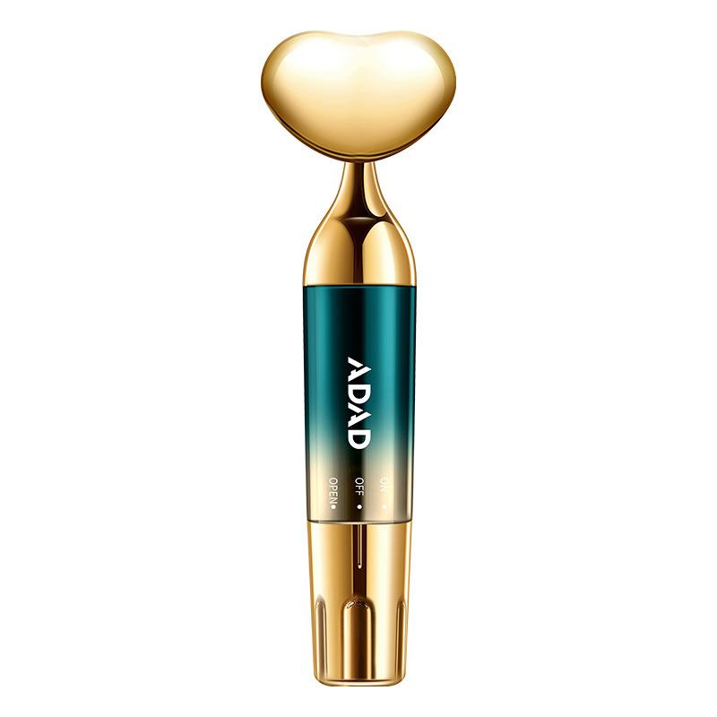 

Массажный импортный косметический прибор, Сердцевидный прибор для очищения пор и лифтинга лица, Портативный электрический массажер для лица