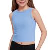 Girls' Ribbed Tank Top - Sleeveless Cotton Camisole