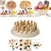 Pädagogisches Holz-Gedächtnis-Memory-Schachspiel verbessert die Gedächtnisfähigkeiten von Kindern