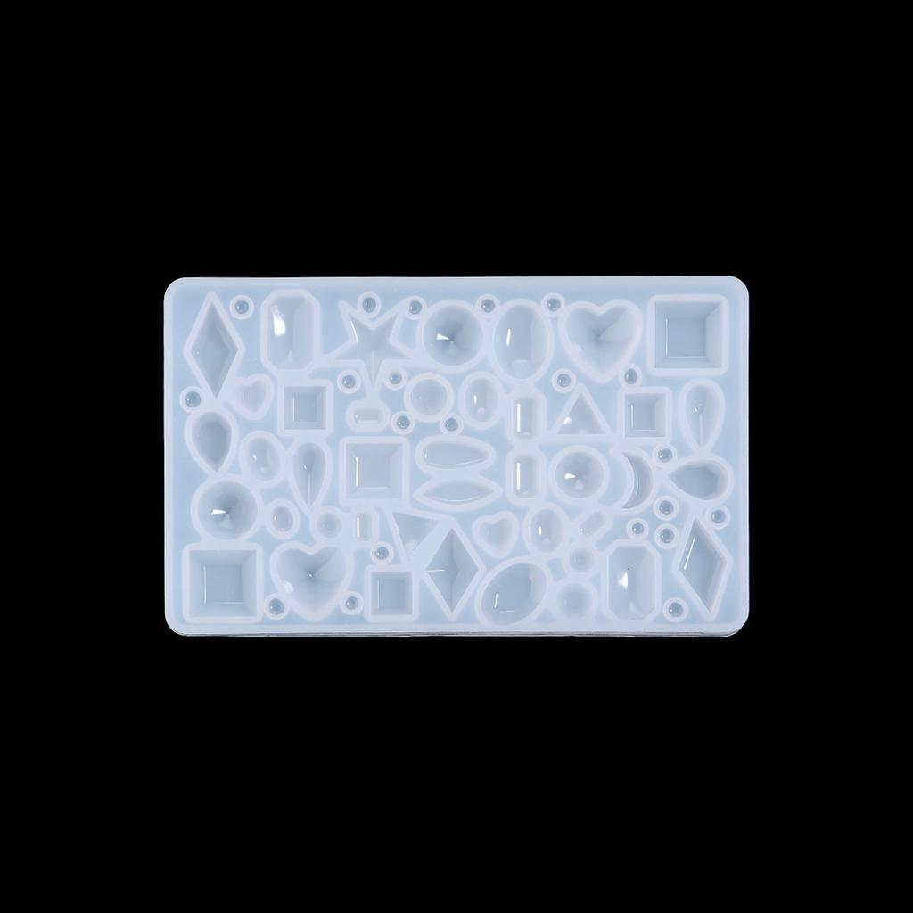 1 Pack Perforated Silicone Mold Break Apart Wax Melt Mould Easy Release  Durable for DIY Crystal Dropper Handmade Jewelry