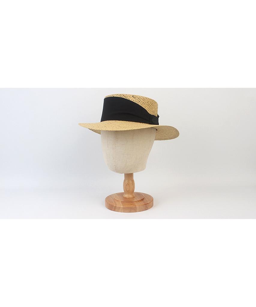 Yunibeosyeolkemiseuteuli Bold Line Beige Panama Hat Panama Hat