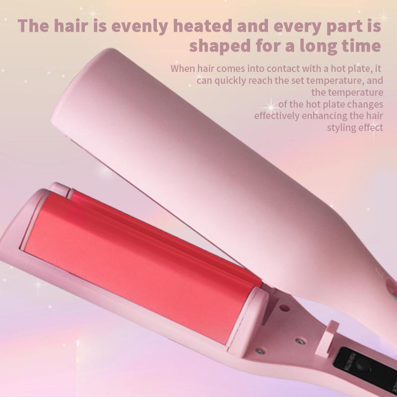 32MM Deep V Curling Iron: Gentle On Hair, Perfect Curls