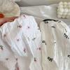 Summer Thin Children's Pajama Set - Cute Princess Style Homewear for Baby Girls, Short Sleeve & Shorts