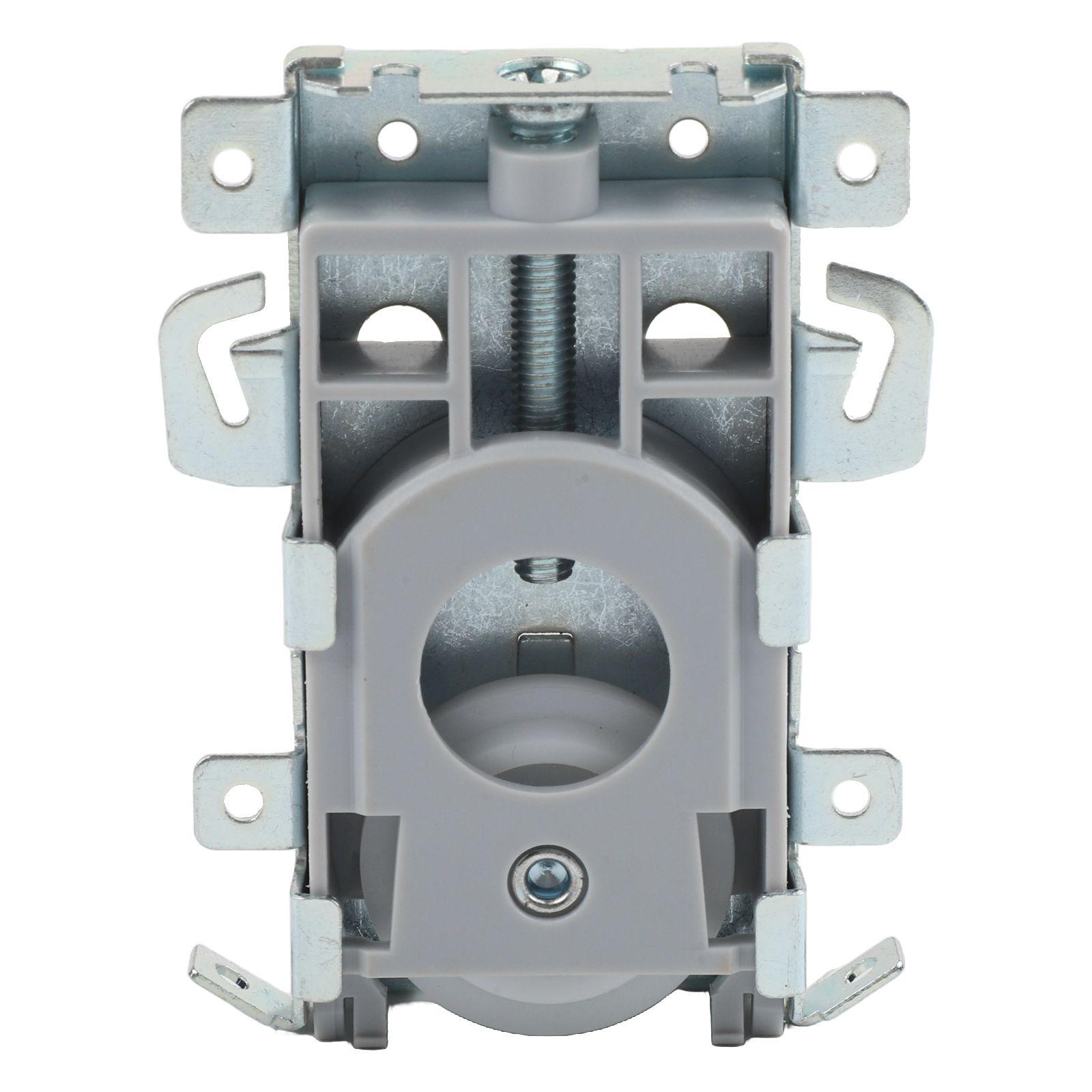 

1 шт. Металеві направляючі ролики для розсувних дверей - Міцний пластиковий ролик-шків для розсувних дверей, Сталева перегородка, Нижня рейка, Ролик-кулачок China Mainland