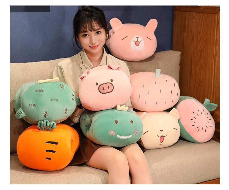 Sevimli Kış El Isıtıcısı Yastık: Öğrenciler için Rahat Bel Yastığı ve Uyku Yastığı