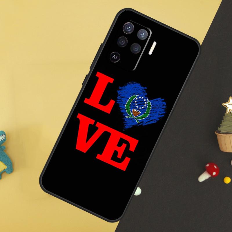 

Pohnpei Ponape Flag Case For Oppo A80 A60 A40 A54 A74 A94 A18 A38 A58 A78 A98 A96 A76 A16 A15 A17 A57 A5 A6 Pro OPPO A15
