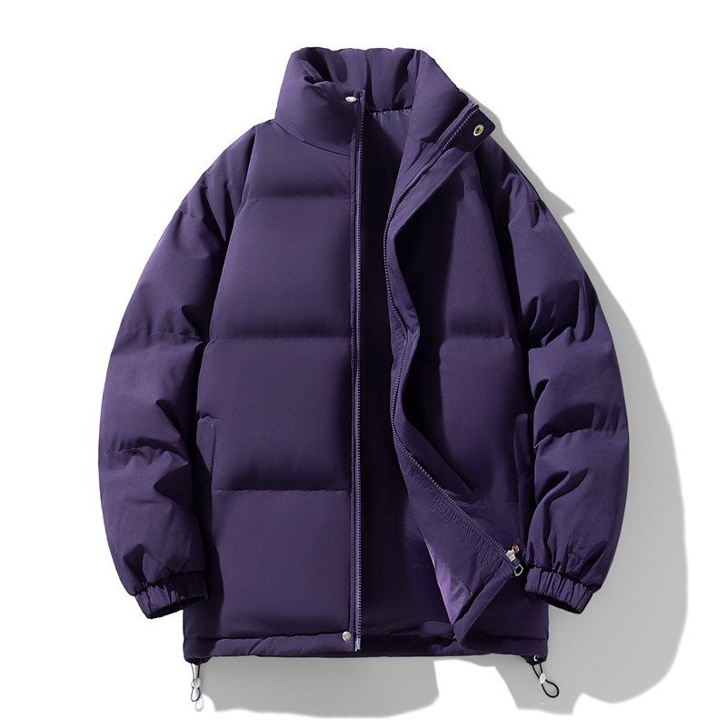 2025 New Korean-Style Oversized Cotton Jacket - Unisex Casual Autumn/Winter Wear