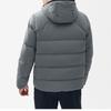 FILA Athletics Basic Sports Simple Hooded Long Sleeve Warm Down Jacket Men Jacket Rock-Gray A11M242904FGY