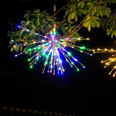HEIXIE Solar-Feuerwerk Outdoor Dekoratives Lichterkette