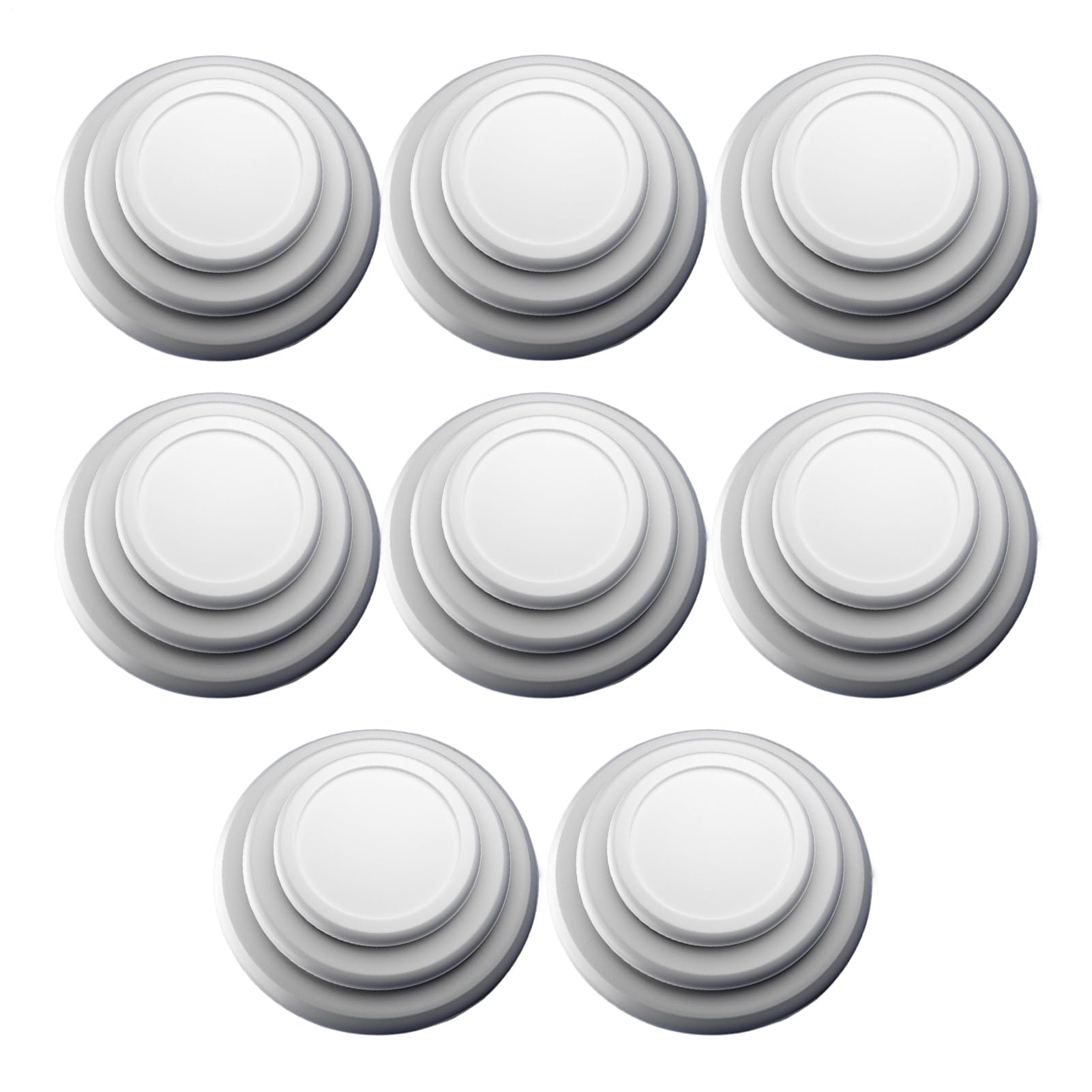 

Car Door Cushion, 8 Pcs Sound Insulation Shock Absorber Gasket, Adhesive Door Shock Absorber, Please refer to the description белый