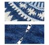 Unisex Fair Isle Wool Cardigan: Spring & Autumn Casual Color Block, Loose Long Sleeve Sweater for Men & Women
