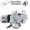 110CC 4 Stroke Engine Motor Electric Auto Start Single Cylinder 2-Valve Engine Motor with Air Cooled & CFW Auto Transmission