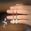 Elegant Ebony Flower Hairpin for Women – Ancient Style, High-End Feel, Simple Chinese Design, Perfect for Daily Use.