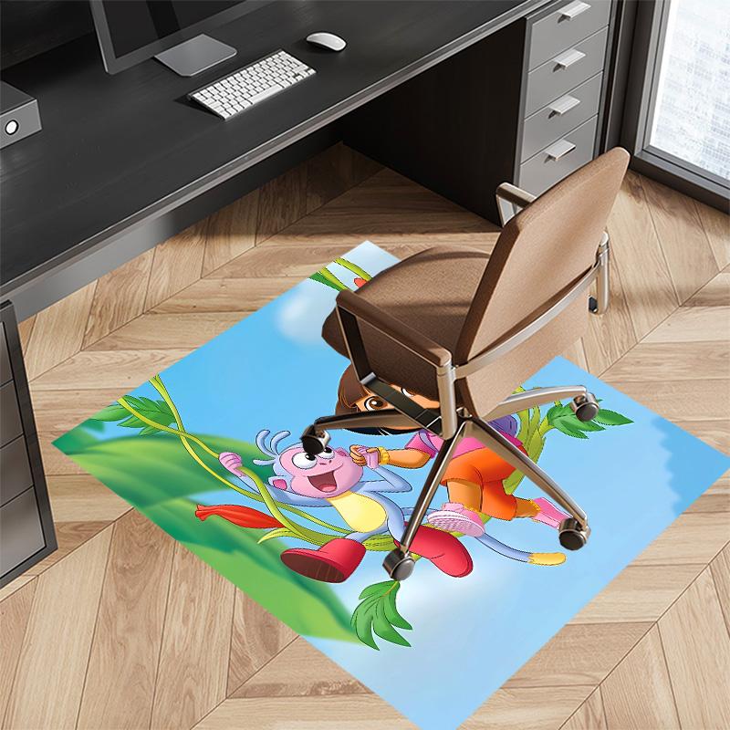 D-Doras The Explorer Printed Absorbent Washable Carpet, Non-Slip Bathroom Mats, Kitchen Rugs, Yoga Mat,Living Room Entrance, Camping Picnic Rugs