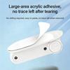 Universal Child Safety Door Lever Lock Punch-Free Anti-Open Hidden Button Buckle Self-Adhesive ABS Anti-Pinch Door Handle Lock for Home Baby Security