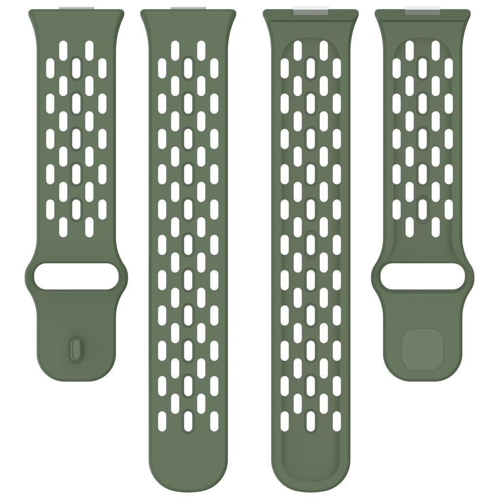 Soft Sports Silicone Strap For Redmi Watch 6 5 4 Breathable Comfortable Replaces Bracelet For Xiaomi Mi Band 10 9 8 Pro Accessories