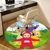 Teletubbies, Chair mat Round Rug Office carpet, Non slip, Suitable for Living Rooms, Bedrooms decor.1205120a