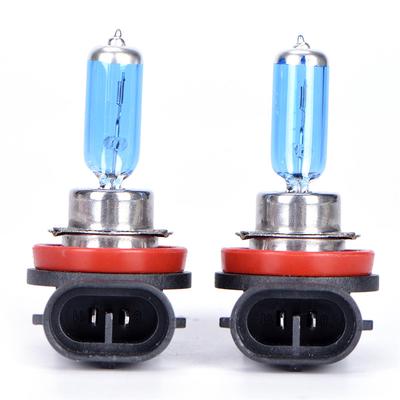 2Pcs H11 12V 55W Super Bright Ultra White Fog Halogen Bulb Car Head Light Lamps