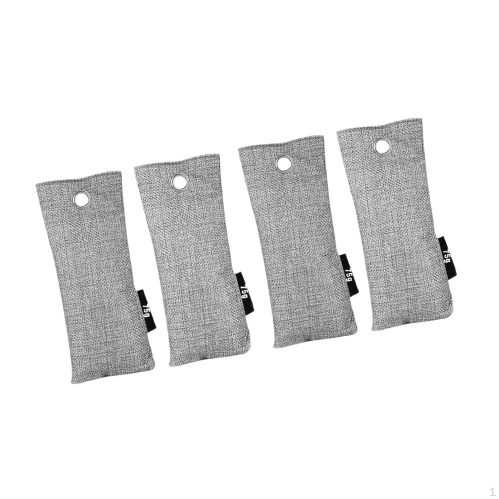 

Мешки для очистки воздуха, аксессуары для очистки, универсальные, с отверстием для подвешивания, очиститель запаха 4 Bags