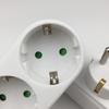 16a Eu De Plug Converter 3500w 250v Power Conversion 1 Out 3 Socket Smart Home Portable Wall Socket Suitable For Travel And Home