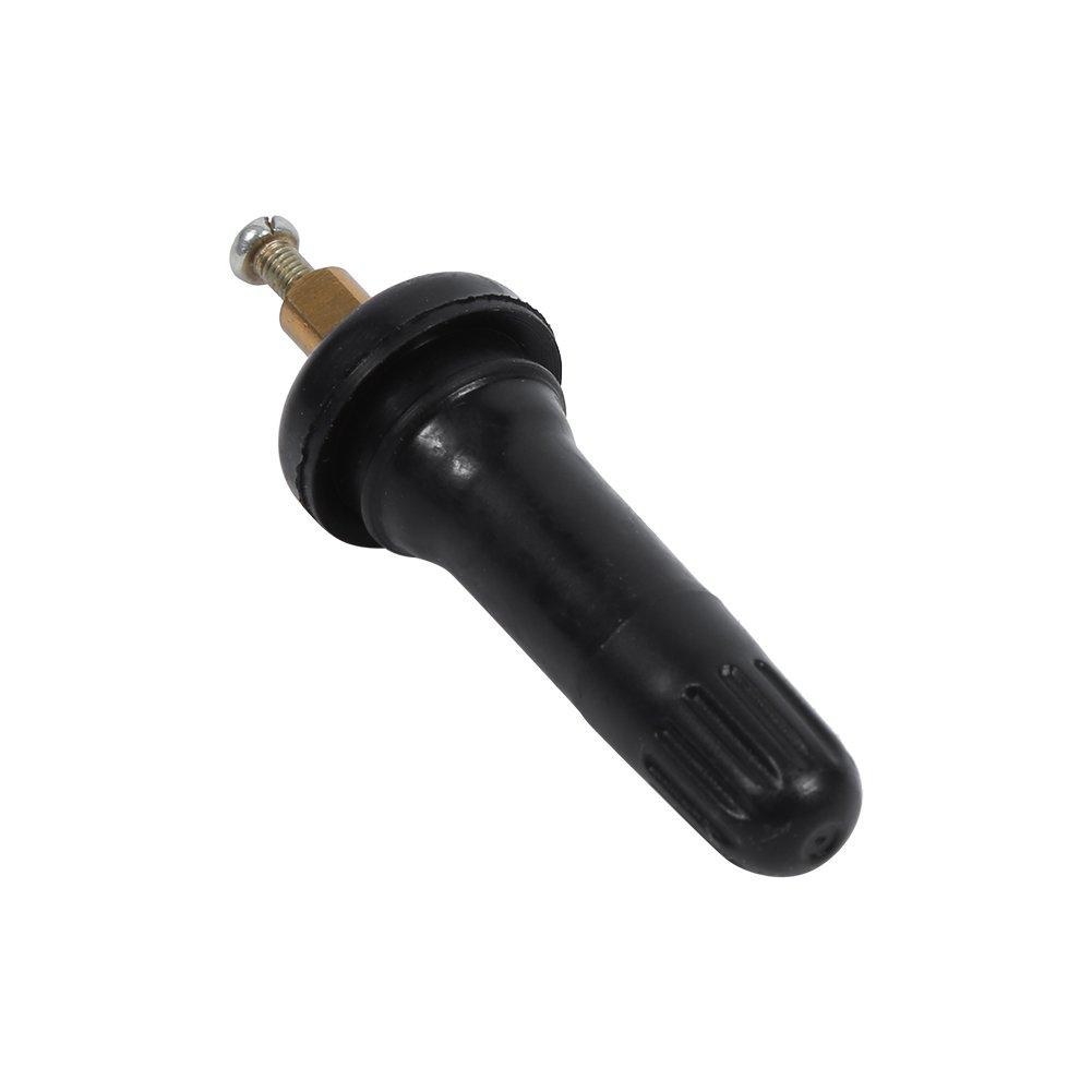 Jeep Air Pressure Sensor Valves - Qiilu TPMS Tire Pressure Monitoring System Explosion-proof Snap Tire Valve Stems 4pcs Set