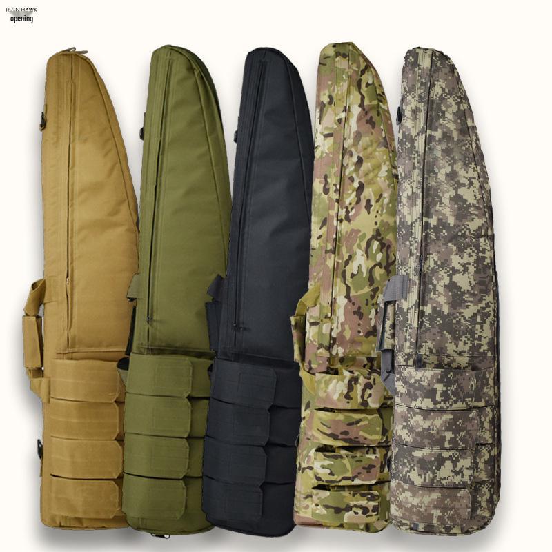 New 1.2m Waterproof Camouflage Fishing Bag - Multifunctional Handbag, Shoulder, Tackle & Slant-Mouth Gun Bag for Outdoor Use