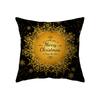 Home Decor Christmas Theme Decorative Print Pattern Cushion Cover Home Living Room Sofa Decor Throw Pillow Pillow Cover