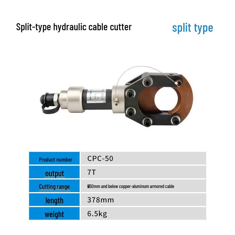 Split Type Hydraulic Cable Cutters CPC-50/75/85/95 for 185/240 Cable Split CPC-50 (requires pump)