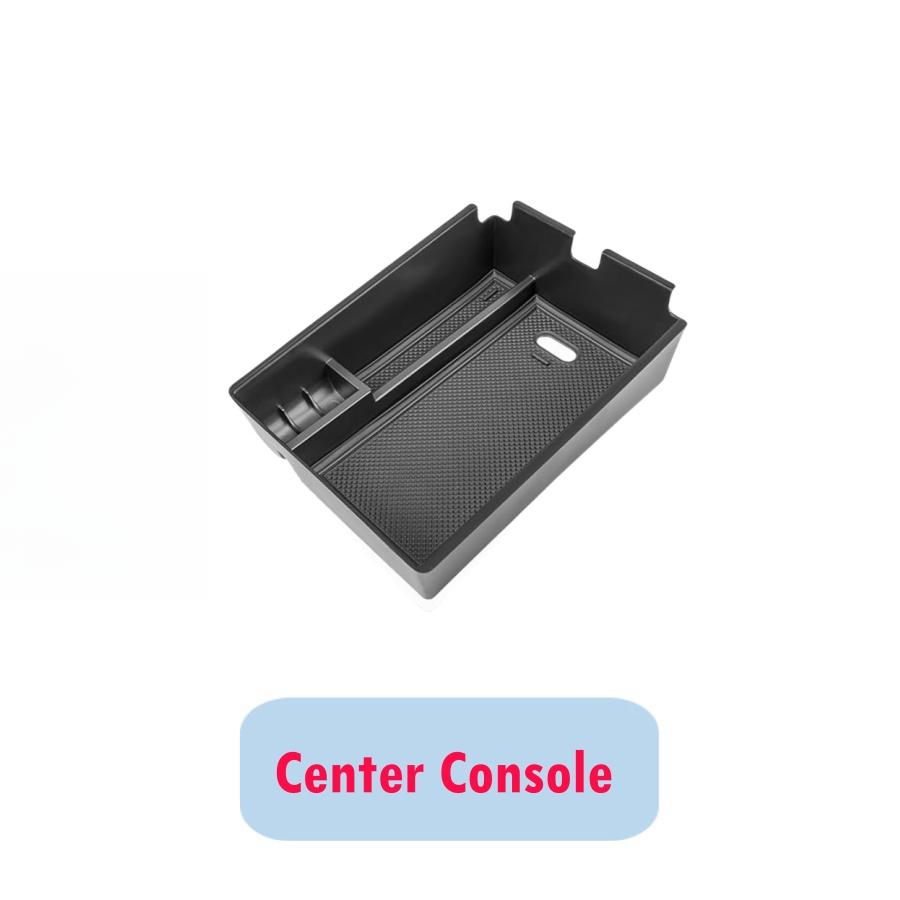 Center Console Organizer For Kia Sportage NQ5 Hybrid 2023 2024 with Electronic Transmission ONLY Armrest Storage Box Middle Tray