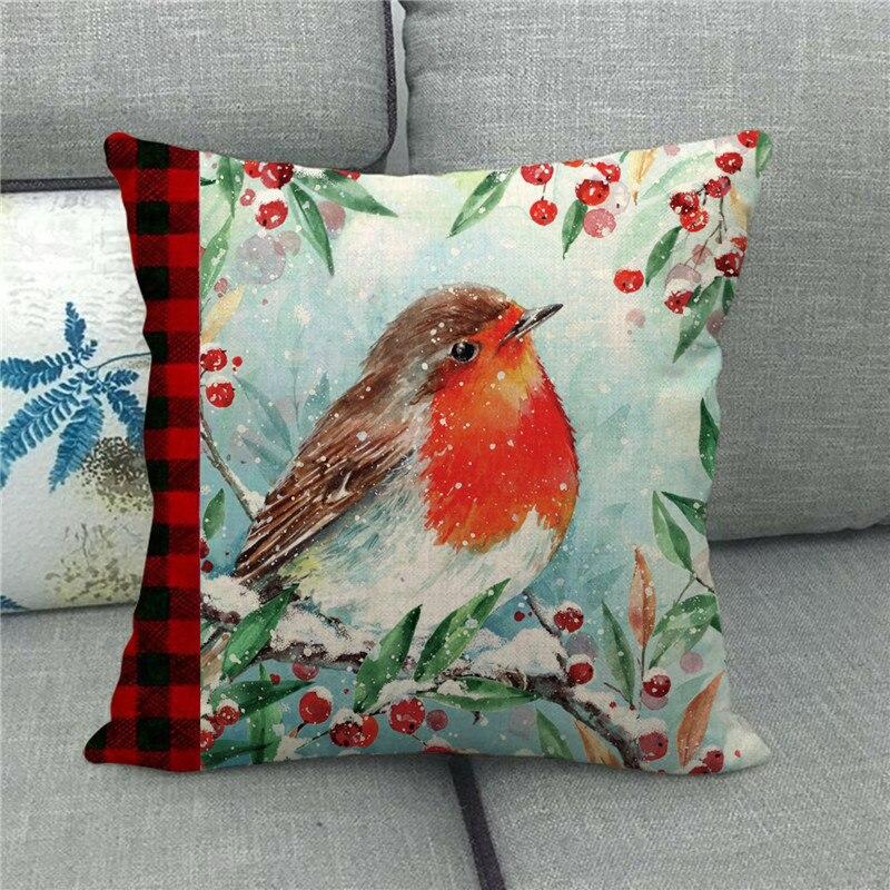 robin cushion cover