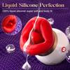Vibrator Adult Sex Toys for Women 3IN1 Mouth Shaped Sucking Vibrator Tongue Sucking Licking Vibrator Female for Women Nipple Anal Clitoris Stimulator