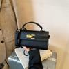 Women's new handbag, small square bag, elegant personality, high-end sense, single shoulder crossbody bag