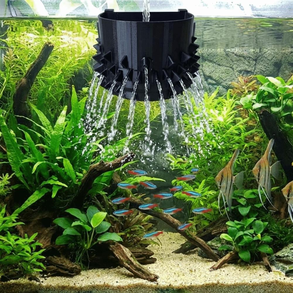 Anti-Swirl Water Circulation System 3D Printed Fish Tank Water Changer  Saltwater Fish Tank