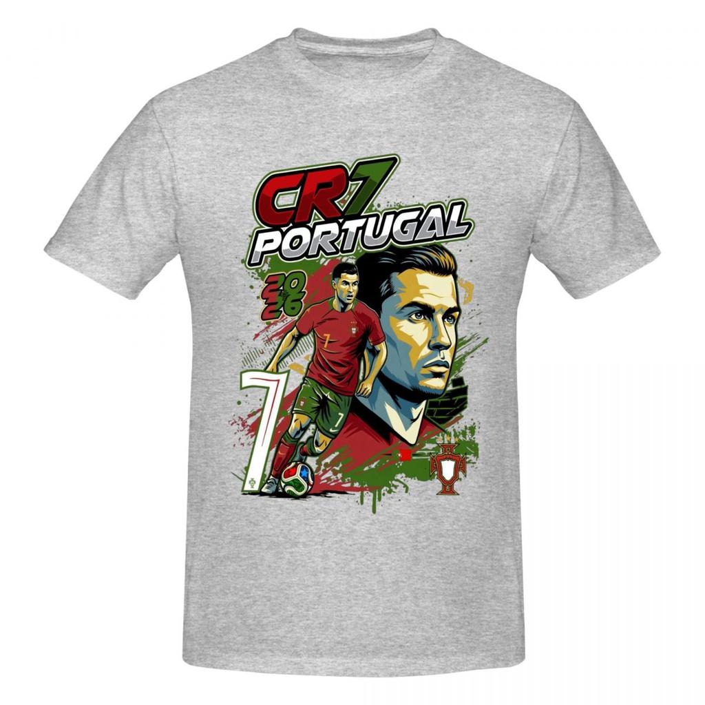 Portugal Soccer Jersey Cr7 Cute T Shirts Graphic Y2k Pops Tees T Shirts For Unisex Wounisex Tops