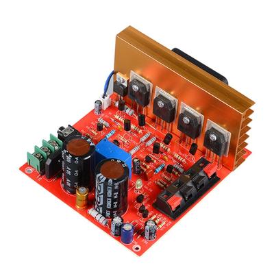 DX-188 Stereo Power Amplifier Board 180Wx2 High-power Speaker Sound Preamplifier Dual Channels for 6-10" Speakers DIY