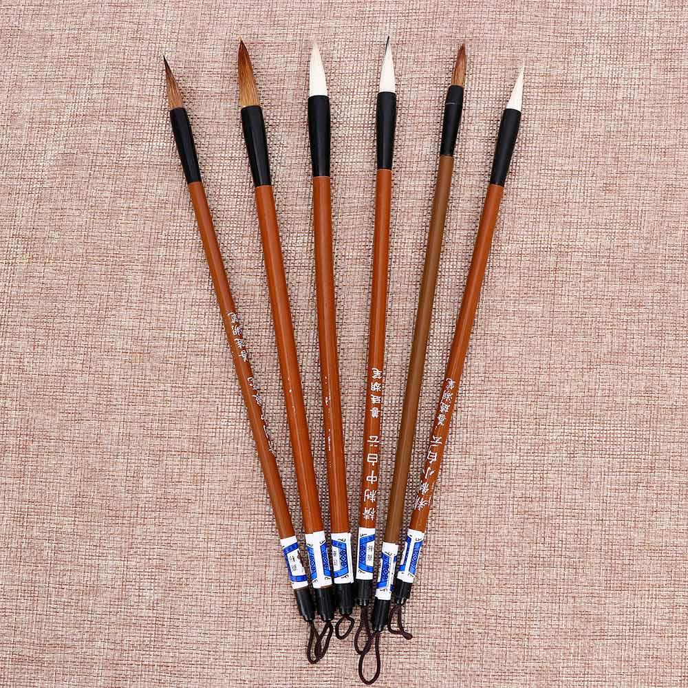 Painting Brush Wolf's Hair Writing Brush Practice Writing Brush Traditional Chinese Calligraphy