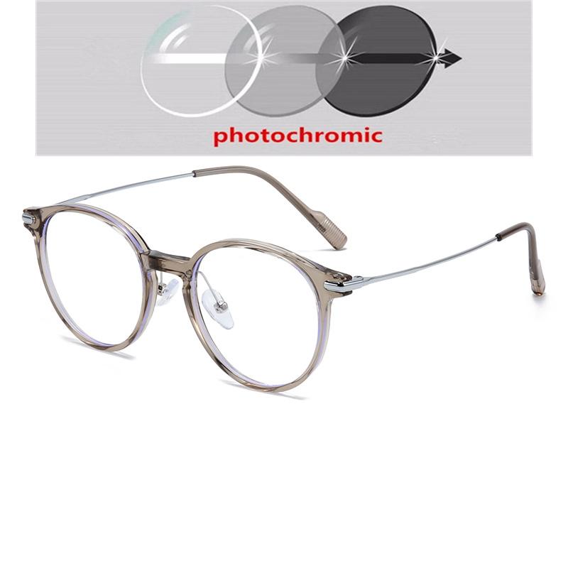 Black Gold Frame Anti Blue Rays Oval Prescription Glasses For The Nearsighted Women Men Myopia Spectacles 0 -0.5 -0.75 To -6.0