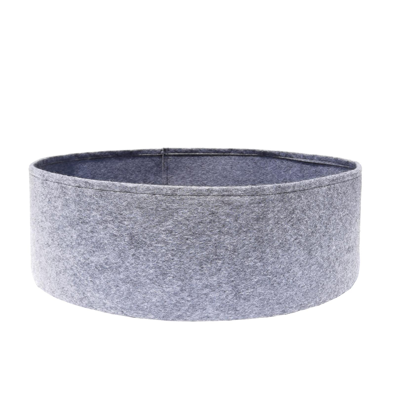 

10/30/40/50/100 галлонов тканевая садовая приподнятая кровать, круглый контейнер для посадки, мешки для выращивания, тканевый горшок для растений, детский горшок XXS（10 gallon） серый