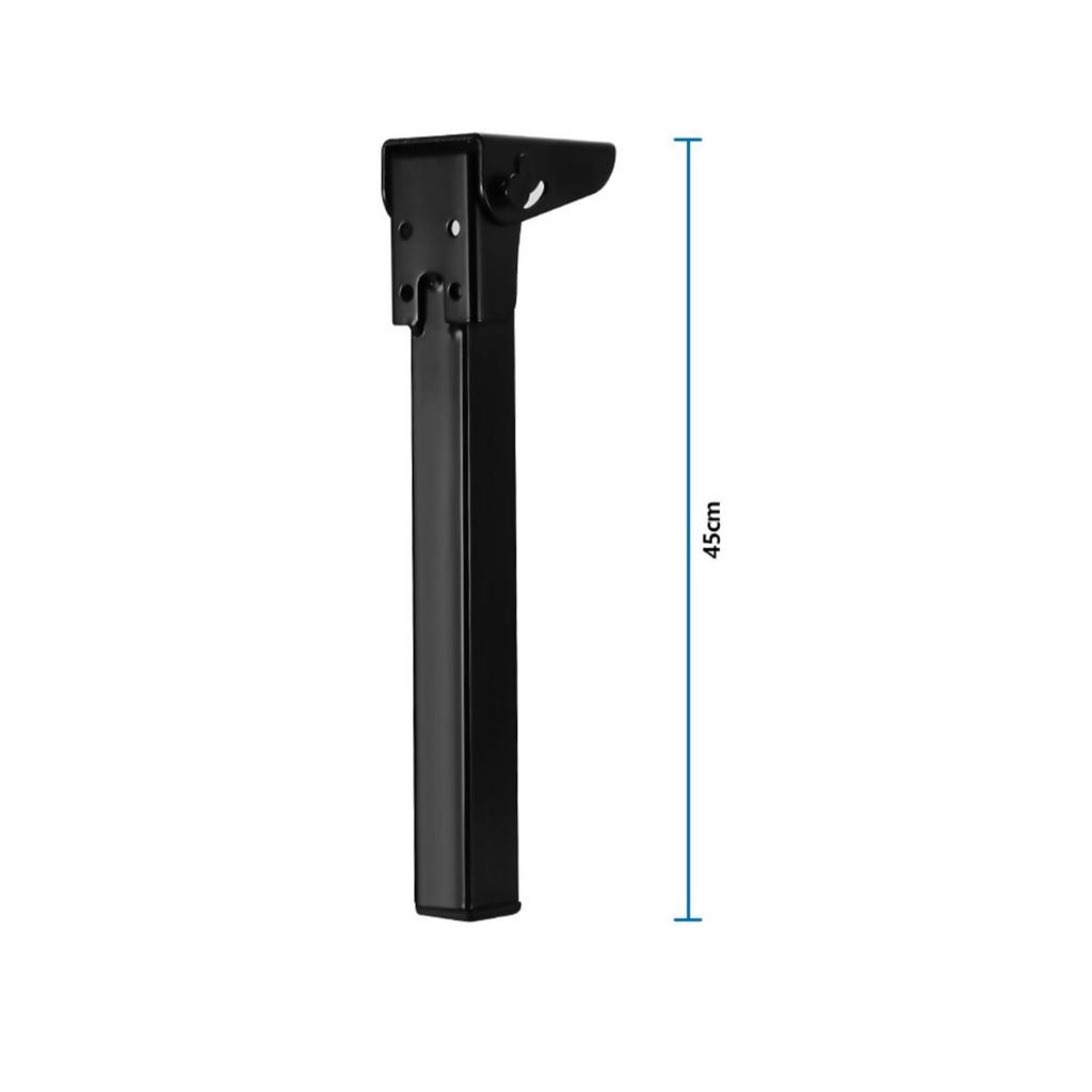 Square Folding Metal Table Leg Rust-Resistant for Compact Rooms, Campers