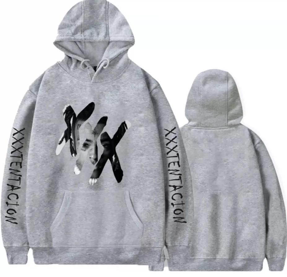 Trendy Rapper Fashion Fleece Hooded Long Sleeve Sweater Warm Jacket