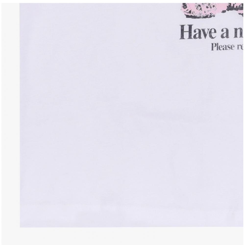 Ganni Teddy Logo PrinT Women S T ShirT T4289 151