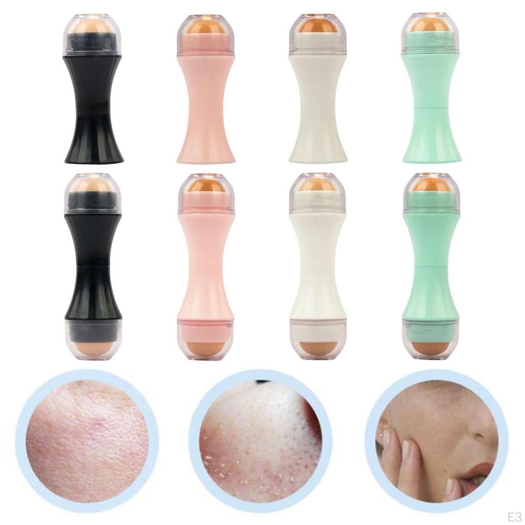 Oil Absorbing Volcanic Roller Portable Control for Travel Dating Skin Mattifying Care