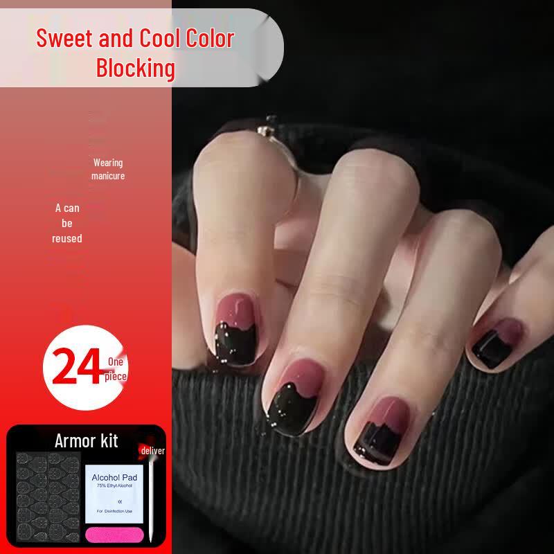 Baicuilai Handmade Wearable False Nails Kit