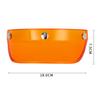 Motorcycle Helmet Sun Shade Protector 3 Snap-Button Retro Open Face Flip Up Down Shield Visor Modified Parts