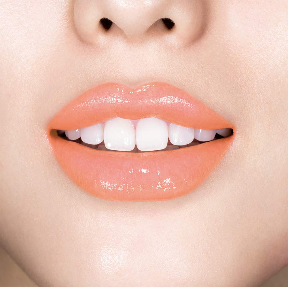 Revlon Kiss Glow Balm 002 Peony Glow Pastellorange auf Gelb Lippenstift (Farbbildbasis) 2.8g (x 1)