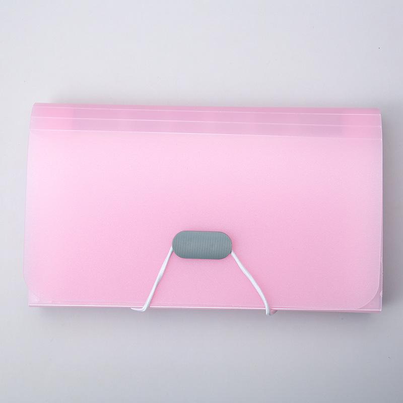 Candy Color A6 Mini 13-Pocket Accordion Document Holder