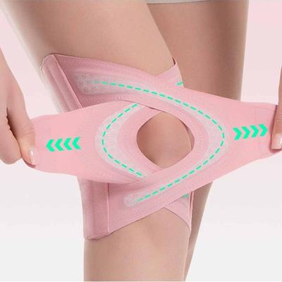 Genouillères de sport fines – Manchon de compression à laçage croisé pour le soutien du ménisque, Stabilisateur de rotule pour le genou de course