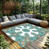 Floral Area Rug Non-Slip Indoor Outdoor Mat Washable Modern Bohemian Carpet Living Room Decor Home Decor Rugs for Bedroom